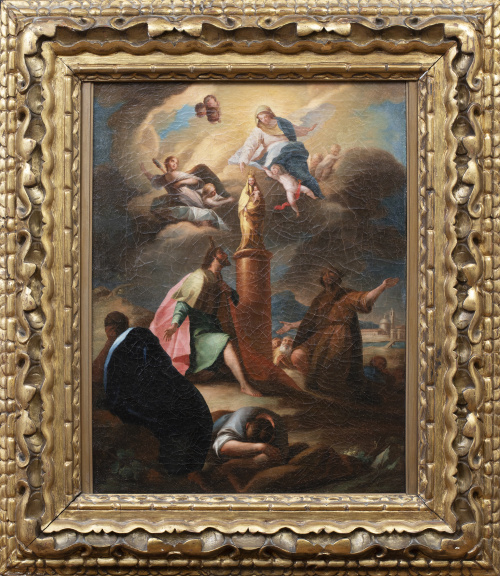 ESCUELA VALENCIANA, SIGLO XVIIIAparición de la Virgen del