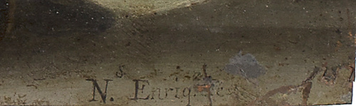 NICOLÁS ENRÍQUEZ (Guadalajara?, México, 1704-1790)Adoració