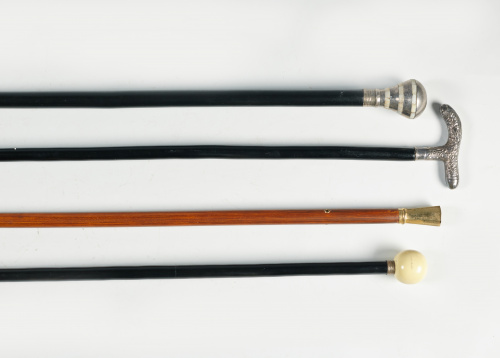 Bastones de mando con diferentes empuñaduraspp. S.XX