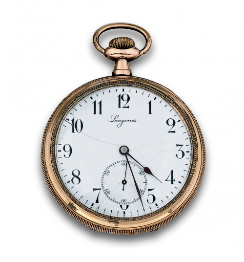 Reloj LONGINES chapado en oro años 30.