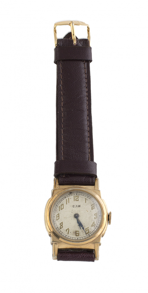 Reloj ELGIN años 30 en metal plaqué or