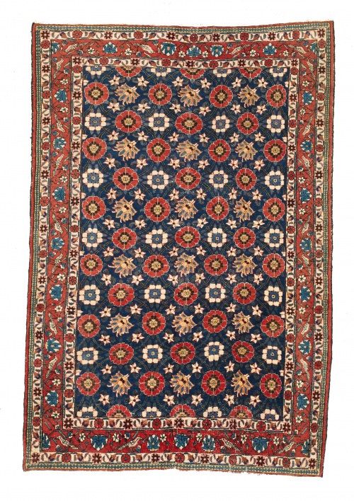 Alfombra en lana Varamin.Persia.