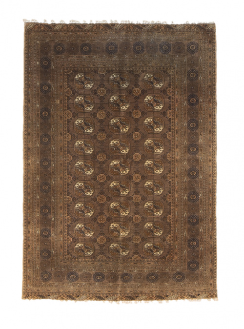 Alfombra en lana tribal Tturcoma, Mauri Bokkahara