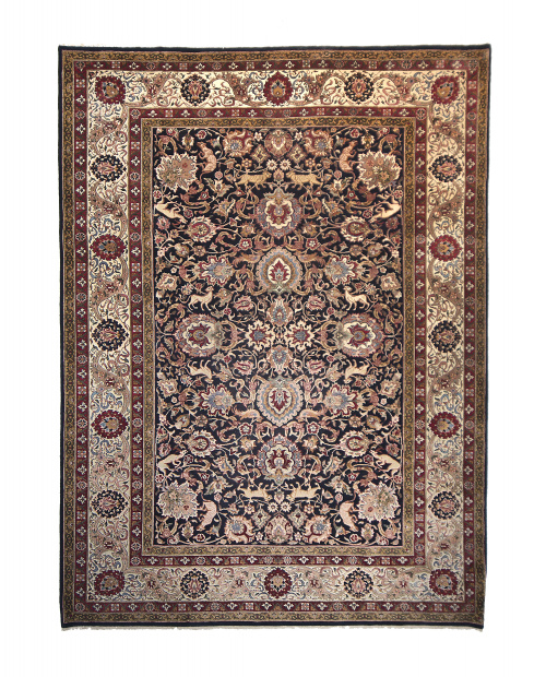 Alfombra de Tabriz de palacio, Persia. 