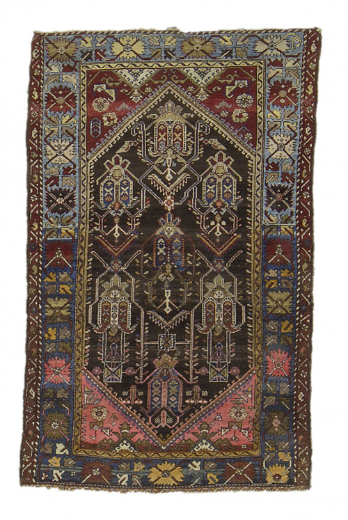 Alfombra antigua Rudbar, Persia