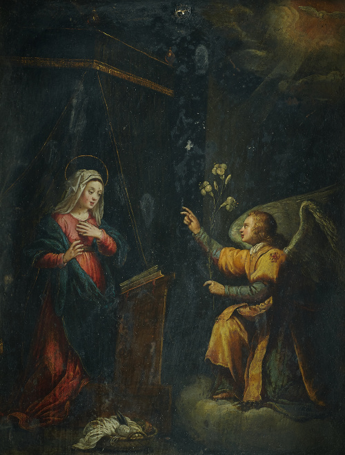 ESCUELA FLAMENCA, SIGLO XVIIAnunciación.