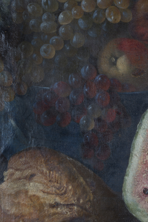 ATRIBUIDO A JUAN DE ESPINOSA  (1605/10-1671)Bodegón con sa