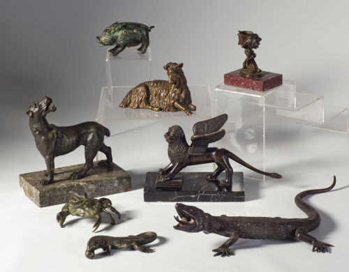 “León de Venecia” en bronce.Trabajo italiano, Grand Tour, 