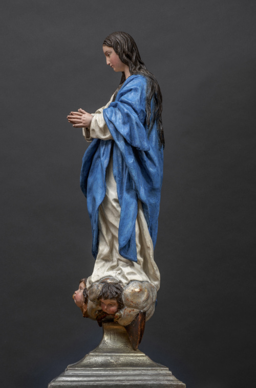 Alonso Cano? (Granada, 1601 - 1667).Virgen Inmaculada.M