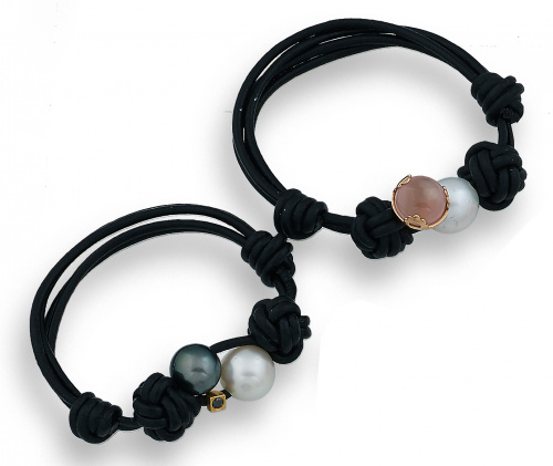 Pulsera con perla Australiana de 13 mm , perla de Tahití de