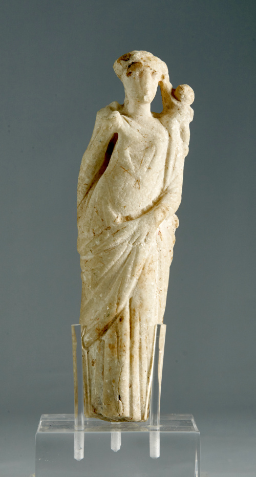 “Irene con Pluto”.Mármol tallado.Grecia, I - II a.c.