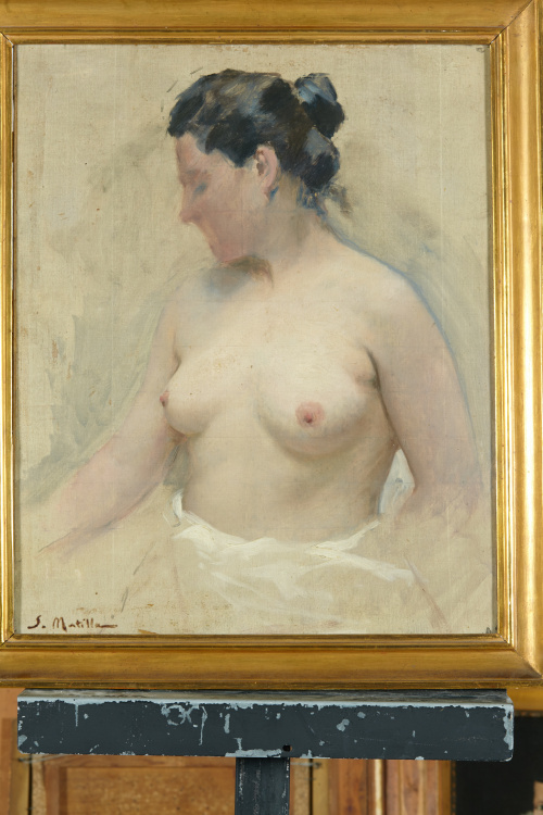 SEGUNDO MATILLA (Madrid, 1862-Teyé, Barcelona, 1937)Desnudo