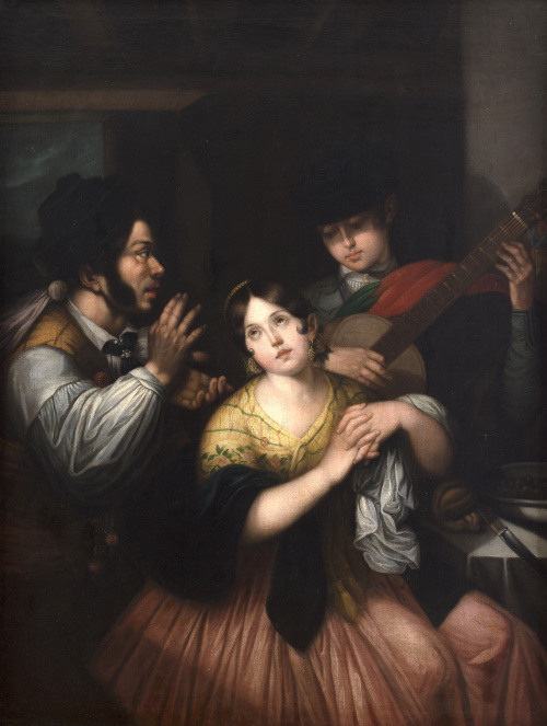 ESCUELA SEVILLANA, SIGLO XIXLa Serenata