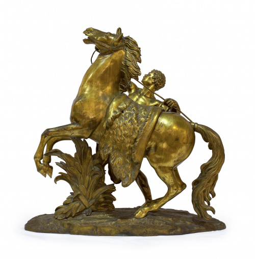 Siguiendo a Guillaume Coustou (1677-1746)Modelo de caballo