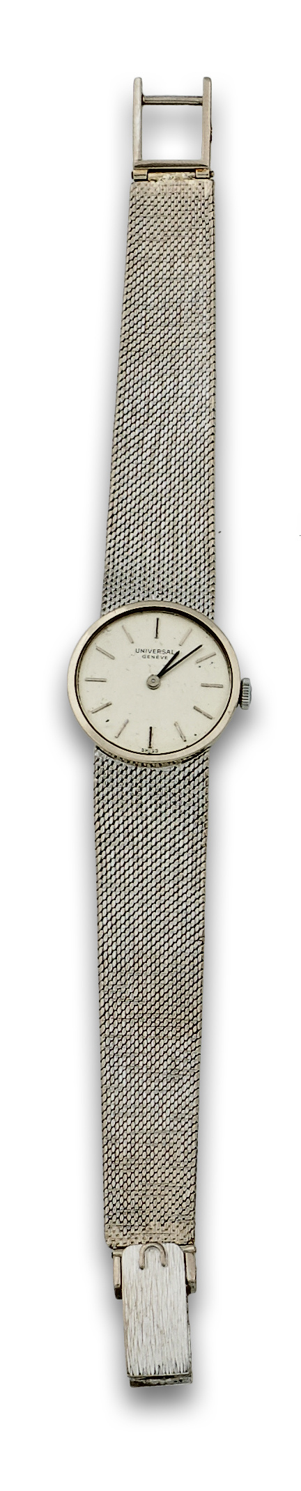 Reloj de pulsera para sra UNIVERSAL GENEVE en oro blanco de