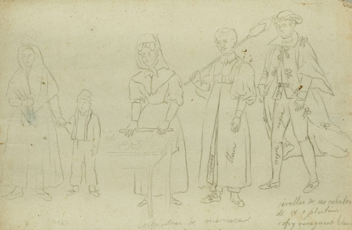 ESCUELA MENORQUINA, SIGLO XIX“Costumbres de Menorca”