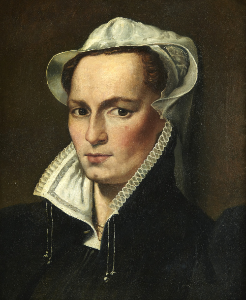 COPIA DE ANTONIO MORO, SIGLO XVIIIRetrato de Metgen, mujer