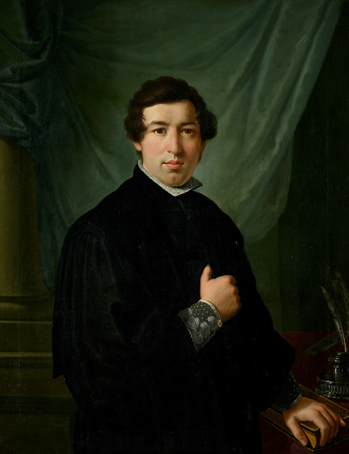 ZACARÍAS GONZÁLEZ VELÁZQUEZ (1763-1834)Retrato del Magistr