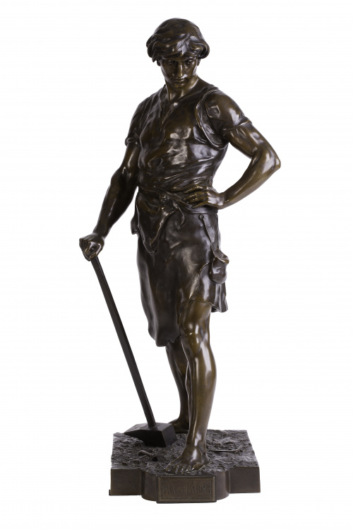 "Pax et Labor"Emile Louis Picault (1833-1915). Una figura