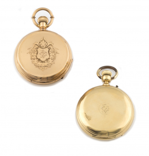Reloj saboneta de bolsillo F .BOVET & cie en oro de 18K pp 