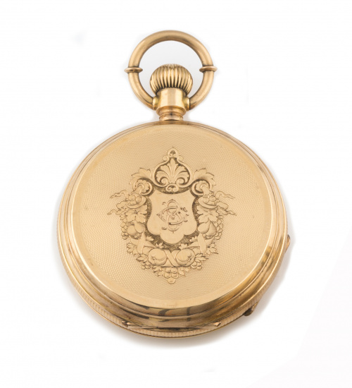 Reloj saboneta de bolsillo F .BOVET & cie en oro de 18K pp 