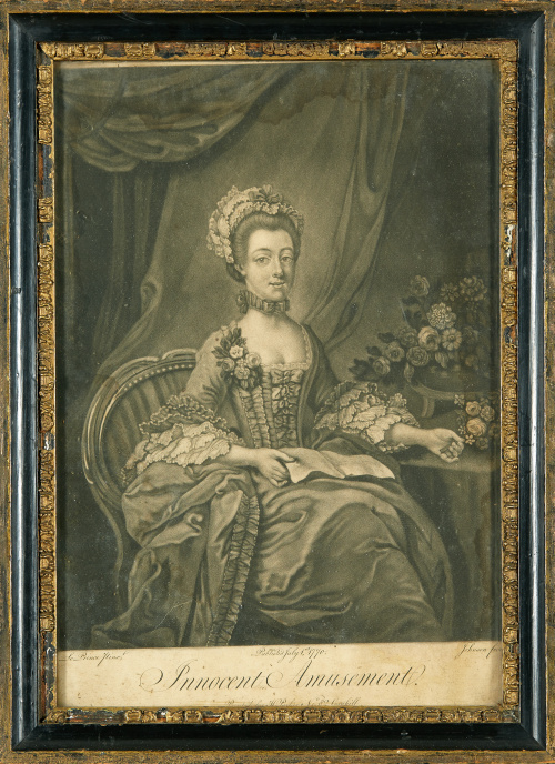 LE PRINCE (Pinxit) JOHNSON (fecit)Inocent amusement.