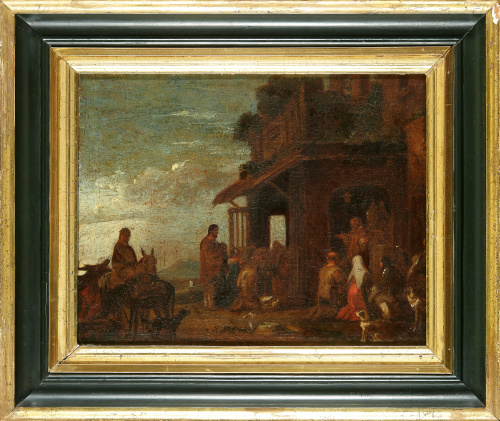 ESCUELA SEVILLANA, SIGLO XVIII“La sopa boba” y “La misa en