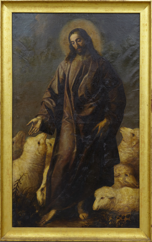 ESCUELA SEVILLANA, SIGLO XVIIEl Buen Pastor.