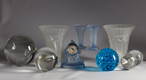 Pareja de lámparas de mesaArt-Decó, años 30