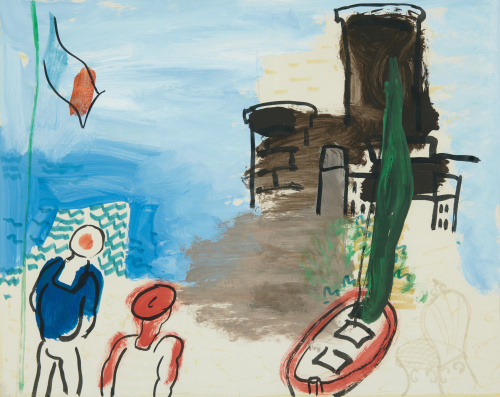 CARLOS NADAL (París, 1917-1998)El puerto, c.1979