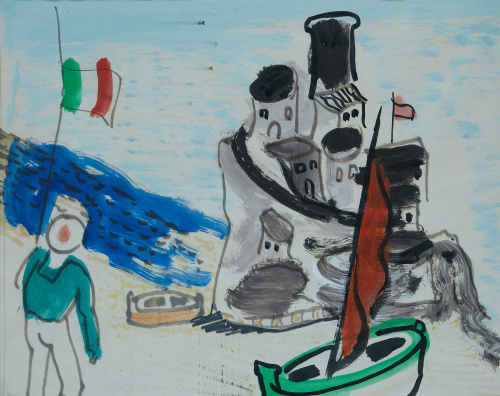 CARLOS NADAL (París, 1917-1998)El puerto, c.1979