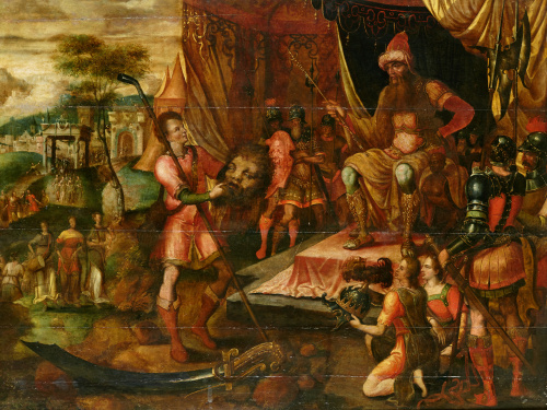 ESCUELA FLAMENCA, FF. SIGLO XVIDavid presenta la cabeza de