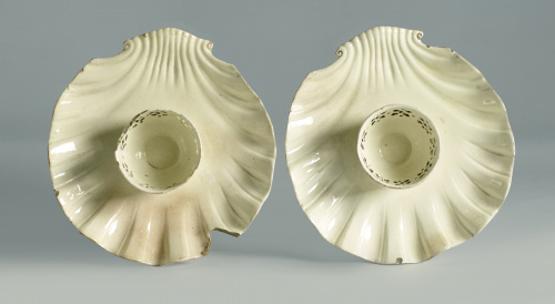 Pareja de macerinas en tierra de pipa.Francia o Inglaterra