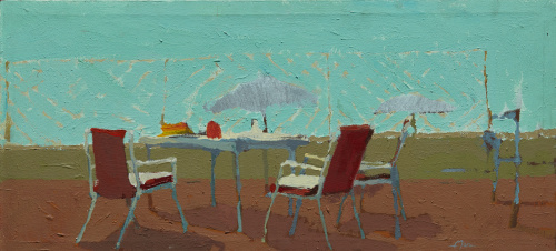 GUILLERMO MORA (Alcalá de Henares, 1980)“La azotea”, 2002.