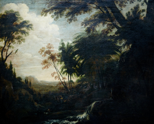 ESCUELA ITALIANA, SIGLO XVIIIPaís con cascada