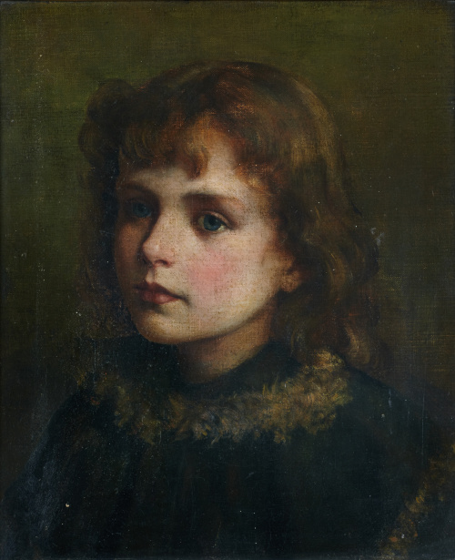 SEGUIDOR DE SIR HENRY RAEBURN, SIGLO XIX.Retrato de niña