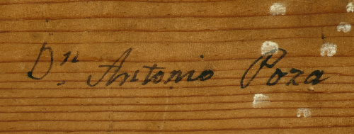 ANTONIO POZA Y MUÑOZ (Fuenterrebollo, Segovia, 1783 - Madri