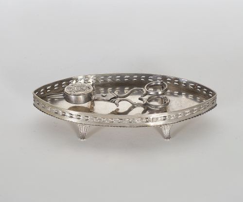 Despabiladeras blasonadas de plata en su color.L. Garcia, 