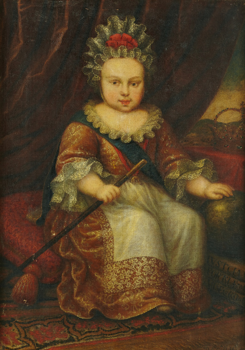JOSÉ GARCÍA HIDALGO (1645- 1717)Retrato de Luis I, Príncip