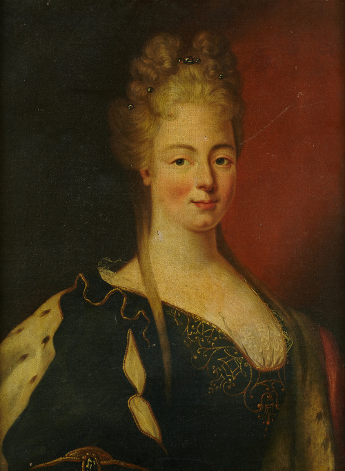 ESCUELA ESPAÑOLA, SIGLO XVIIIRetrato de dama