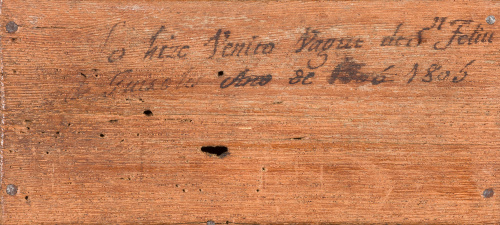 Benito VagutEscritorio Carlos IV de madera de palo de rosa