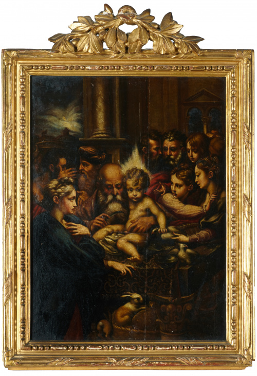 COPIA DE PARMIGIANINO“Circuncisión de Jesús”