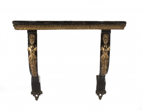 Reloj de sobremesa tipo “Bracket” de época victoriana, sobr