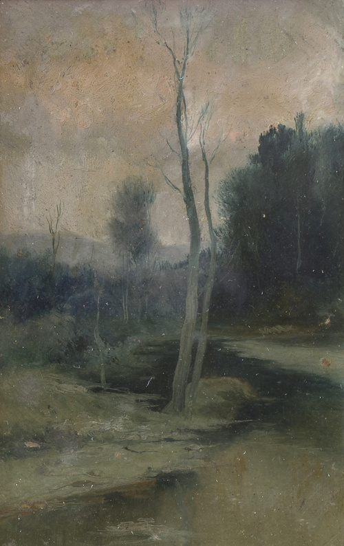 ESCUELA ESPAÑOLA, PRINCIPIOS SIGLO XXConjunto de tres paisa