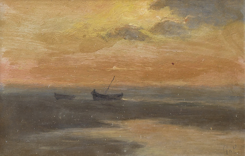 ESCUELA ESPAÑOLA, PRINCIPIOS SIGLO XXConjunto de tres paisa