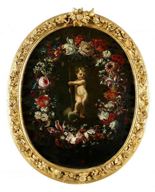 ATRIBUIDO A MARIO NUZZI llamado MARIO DEI FIORI (1603-1673)