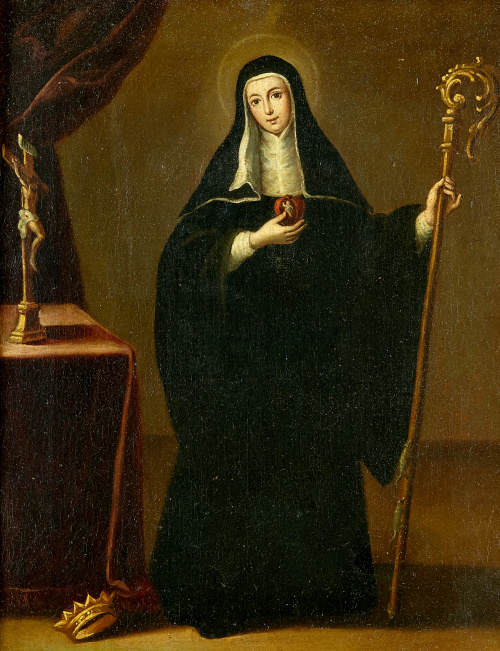 ESCUELA SEVILLANA, H. 1700Santa Gertrudis.