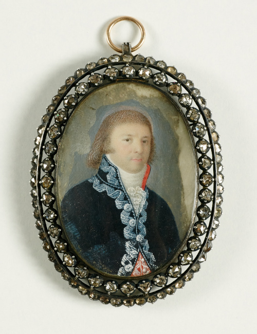 ESCUELA ESPAÑOLA, FF. SIGLO XVIIIRetrato de caballero ¿Man