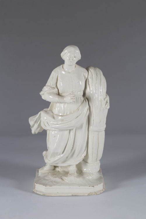 “Alegoría del verano”En loza esmaltada, de la serie “las c