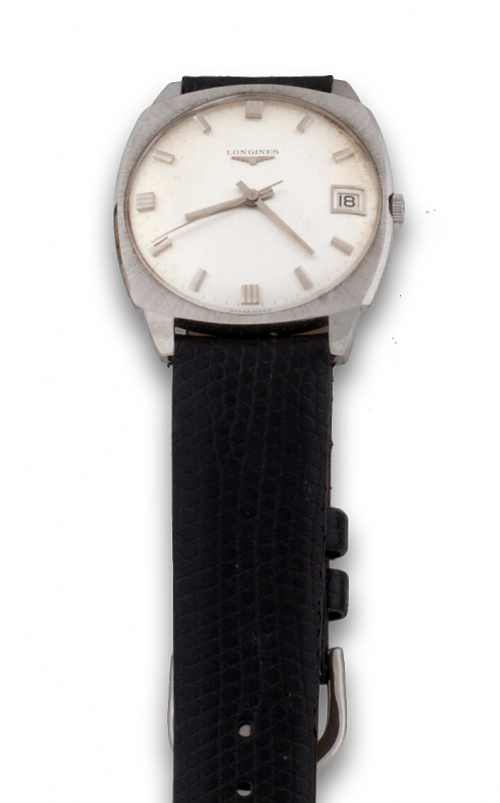 Reloj LONGINES años 70 en acero. ref 15-166696.